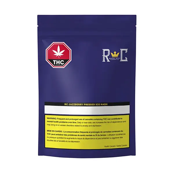 Image for RC Jazzberry Pressed Ice Hash, cannabis all products by Royal City Cannabis Co.