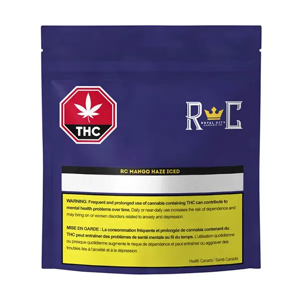 Image for RC Mango Haze Iced Hash, cannabis hash, kief, sift by Royal City Cannabis Co.