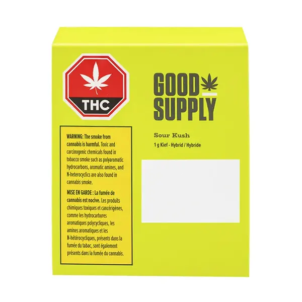 Image for Sour Kush Kief, cannabis all products by Good Supply