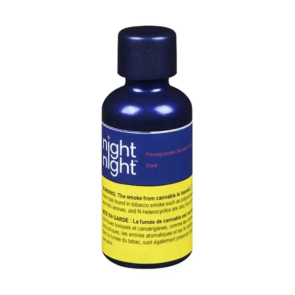 Image for Pomegranate Sunset CBN+CBD Shot, cannabis bottled oils by NightNight