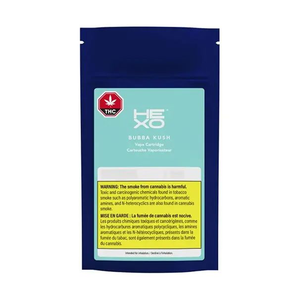 Image for Bubba Kush 510 Thread Cartridge, cannabis all products by Hexo