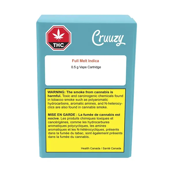 Full Melt Indica 510 Thread Cartridge (510 Cartridges) by Cruuzy