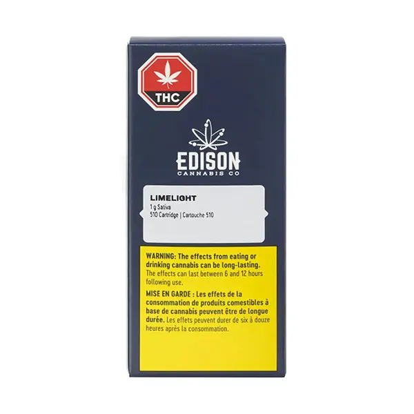 Image for Limelight 510 Thread Cartridge, cannabis all categories by Edison