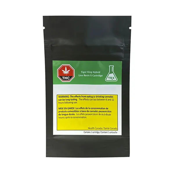 Image for Tiger King Hybrid Live Resin X 510 Thread Cartridge, cannabis all products by TRX