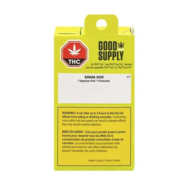 Image for Banana Kush Pax Era Pod, cannabis closed loop pods by Good Supply