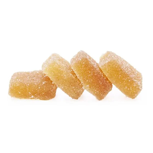 Product image for Craft Sour Peach Soft Chews, Cannabis Edibles by White Rabbit OG