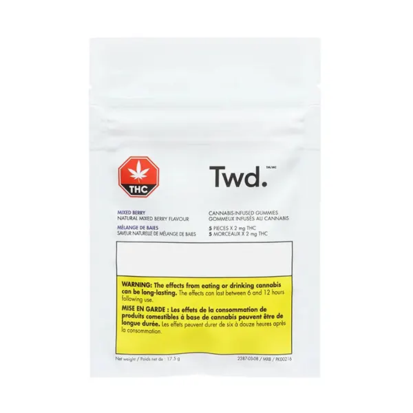 Image for Mixed Berry Soft Chews, cannabis soft chews, candy by TWD.