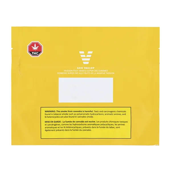 Image for Passion Fruit Mango Super CBD Soft Chews, cannabis all products by Ace Valley