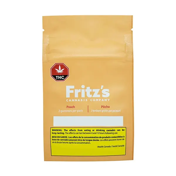 Image for Peach Soft Chews, cannabis all categories by Fritz's Cannabis Company