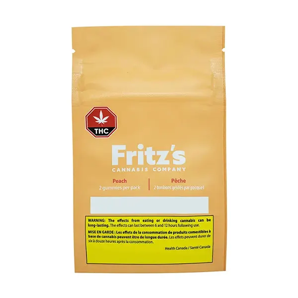 Image for Peach Soft Chews, cannabis all products by Fritz's Cannabis Co