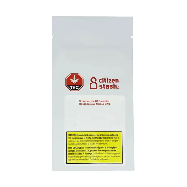 Strawberry MAC Soft Chews (Gummies) by Citizen Stash