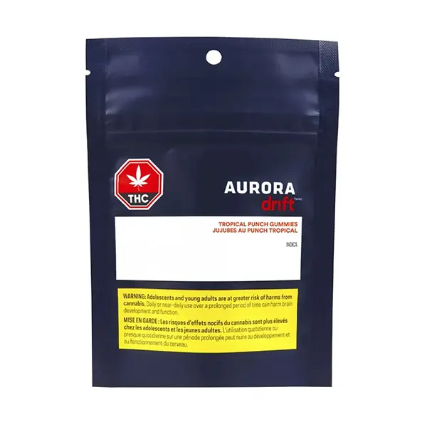 Image for Tropical Punch Soft Chews, cannabis gummies by Drift