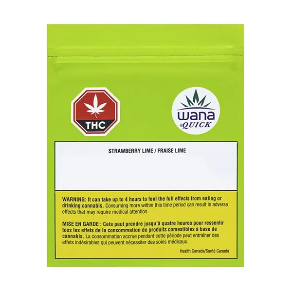 Image for Wana Quick Strawberry Lime 1:1 Soft Chews, cannabis all categories by Wana Brands