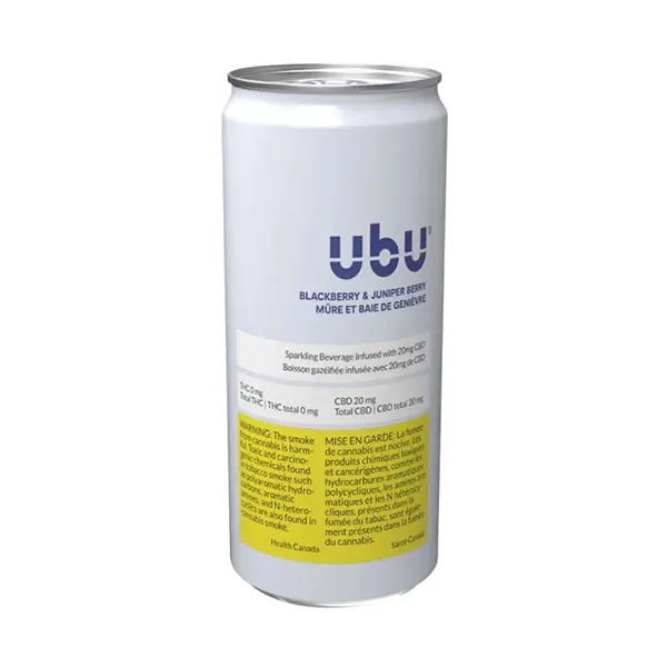 Image for Blackberry and Juniper Berry Sparkling Beverage, cannabis beverages by UBU
