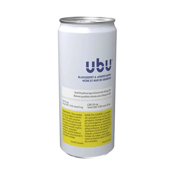 Image for Blackberry and Juniper Berry Sparkling Beverage, cannabis all categories by UBU