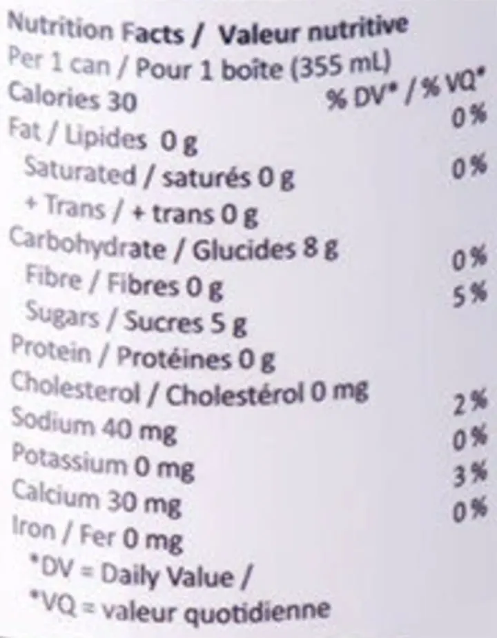 Nutrition Information for Honey Green Iced Tea (Coffees, Teas) by Veryvell