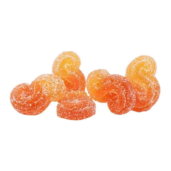 Image for SOURZ by Spinach - Peach Orange 1:1, cannabis soft chews, candy by Spinach