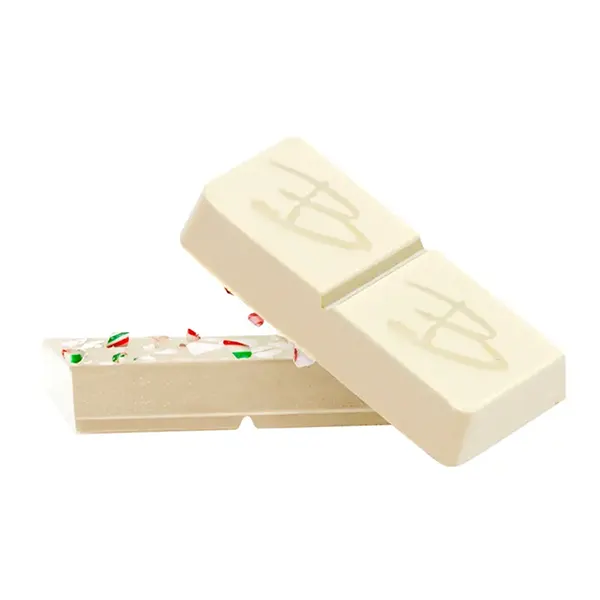 THC Candy Cane White Chocolate (Chocolates) by Bhang