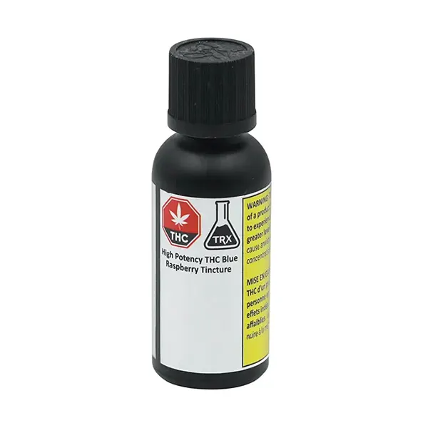 High Potency THC Blue Raspberry Tincture (Bottled Oils) by TRX