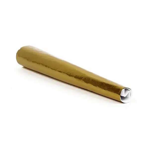 Kush Cone 24K Gold (Rolling Papers, Cones) by KUSH Herbal Wraps