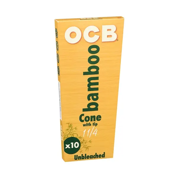 Image for Bamboo Cones 1-1/4", cannabis papers, trays, cones by OCB