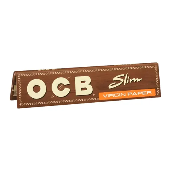 Image for Virgin Unbleached Rolling Papers 1.25, cannabis rolling papers, cones by OCB