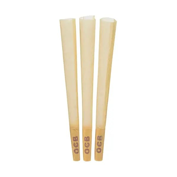 Image for Virgin Unbleached Cones KS, cannabis rolling papers, cones by OCB