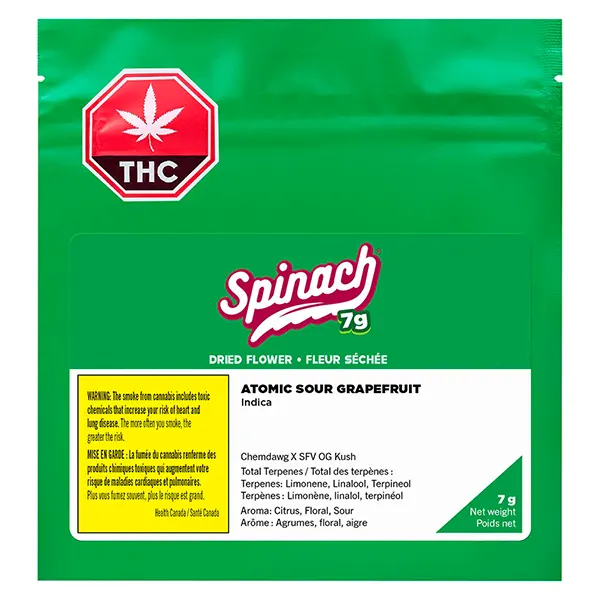 Atomic Sour Grapefruit (Dried Flower) by Spinach