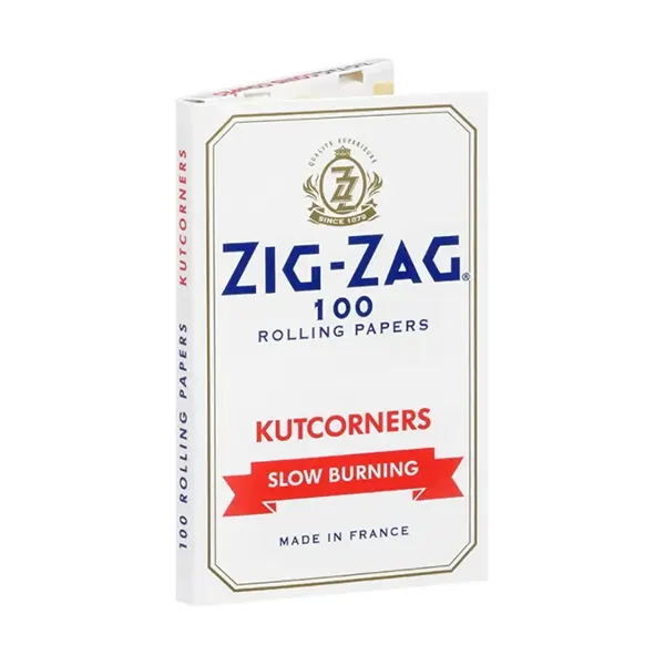Kutcorners Slow-Burning Rolling Papers (Papers, Trays, Cones) by Zig-Zag