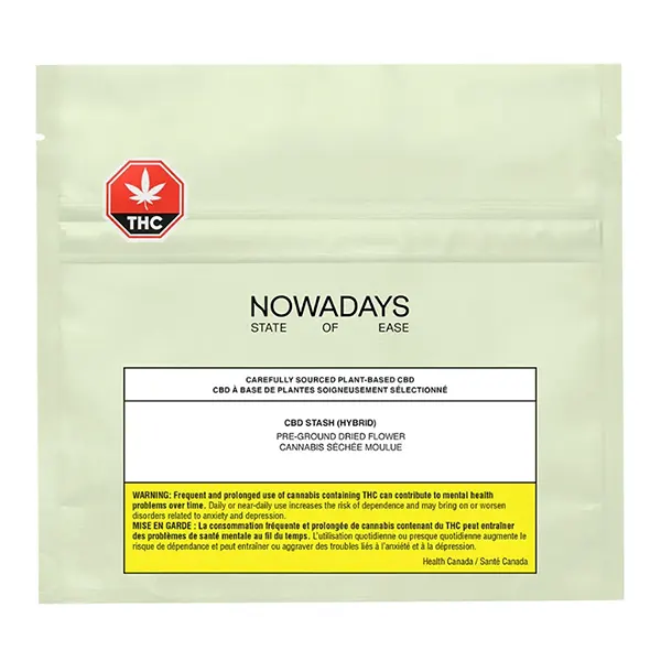 CBD Stash Ground Flower (Milled Flower) by Nowadays