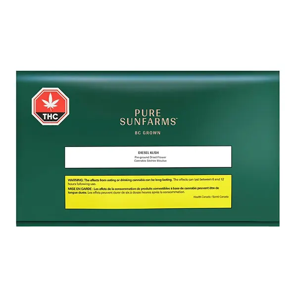 Diesel Kush Milled Flower (Milled Flower) by Pure Sunfarms