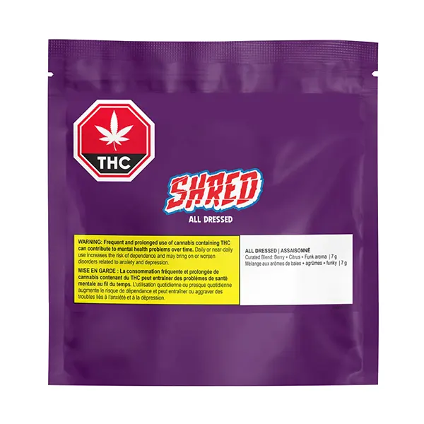 Image for All Dressed, cannabis all categories by Shred