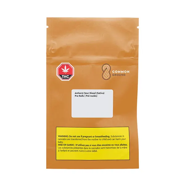 Image for Amherst Sour Diesel Pre-Roll, cannabis all products by Common Ground