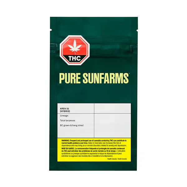 Image for Area 51, cannabis dried flower by Pure Sunfarms