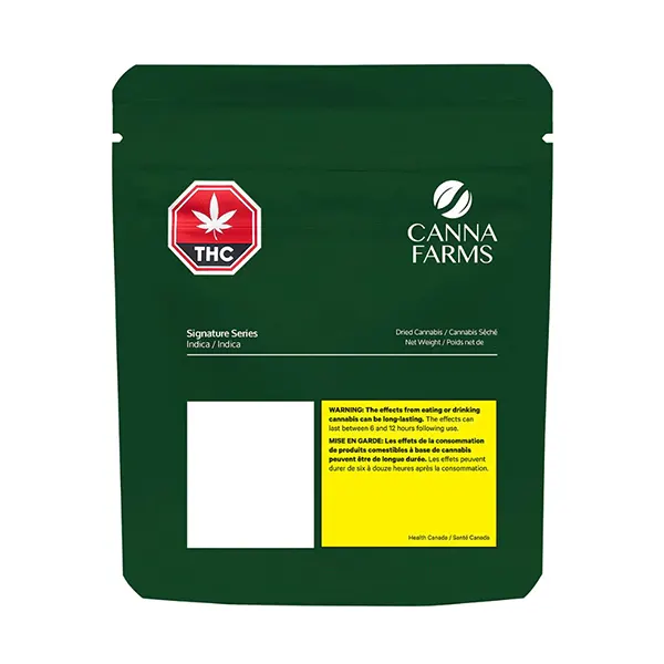 B.C. Indica Signature Series (Dried Flower) by Canna Farms