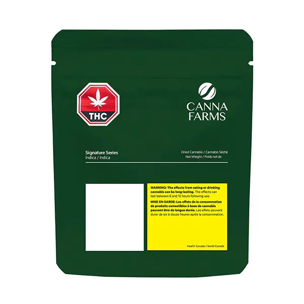 Image for B.C. Indica Signature Series, cannabis all categories by Canna Farms