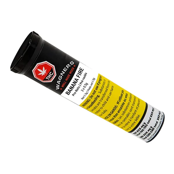 Image for Banana Fire Pre-Rolls, cannabis all products by Wagners