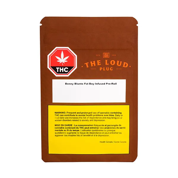 Benny Blunto Fat Boy Infused Pre-Roll (Blunts) by The Loud Plug