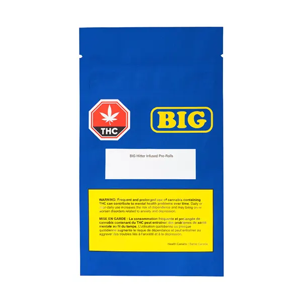 Image for Big Hitter Infused Pre-Rolls, cannabis all categories by BIG