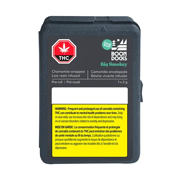 Big Smokey Live Resin-Infused Natural (Blunts) by Boondocks
