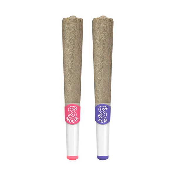 Image for Ceramic Tip Moch & Acai Infused Pre-Roll Duo-Pack, cannabis pre-rolls by Sherbinskis