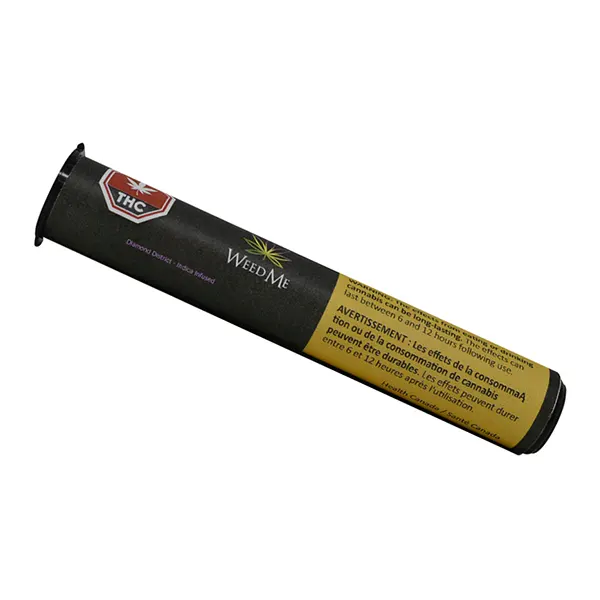 Image for Diamond District - Indica Infused Pre-Roll, cannabis all categories by Weed Me