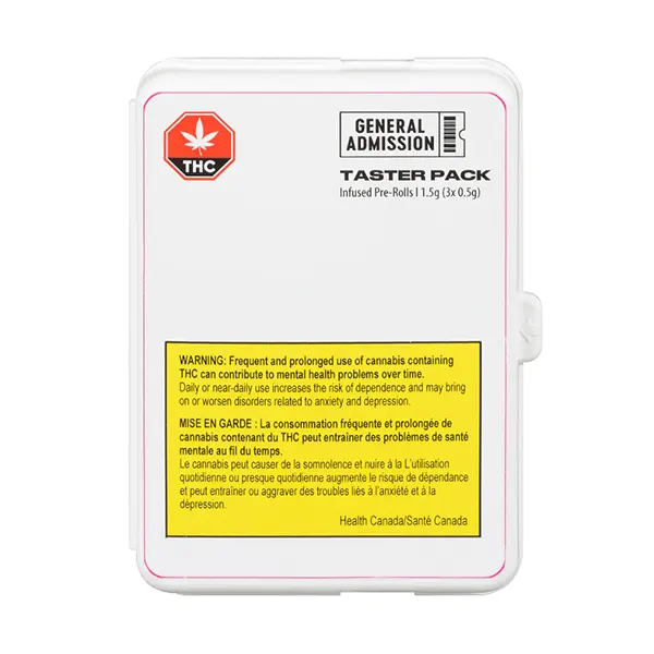 Distillate Infused Pre-Roll Taster Pack (Pre-Rolls) by General Admission