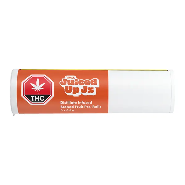 Image for Distillate Infused Stoned Fruit Juiced Up Js Pre-Roll, cannabis all products by Versus