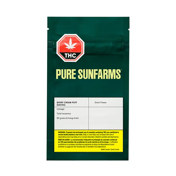 Berry Cream Puff (Dried Flower) by Pure Sunfarms