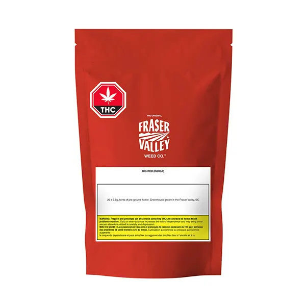Big Red Pre-Roll (Pre-Rolls) by The Original Fraser Valley Weed Co.