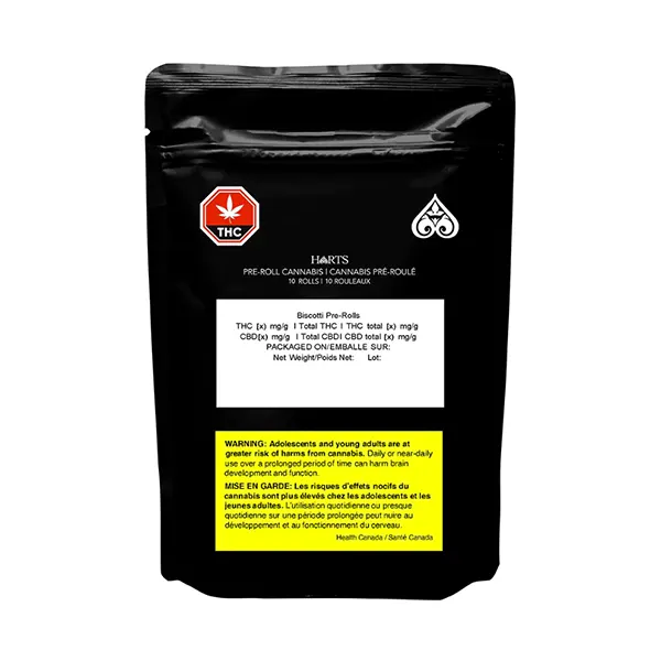 Image for Biscotti Pre-Rolls, cannabis all products by Harts