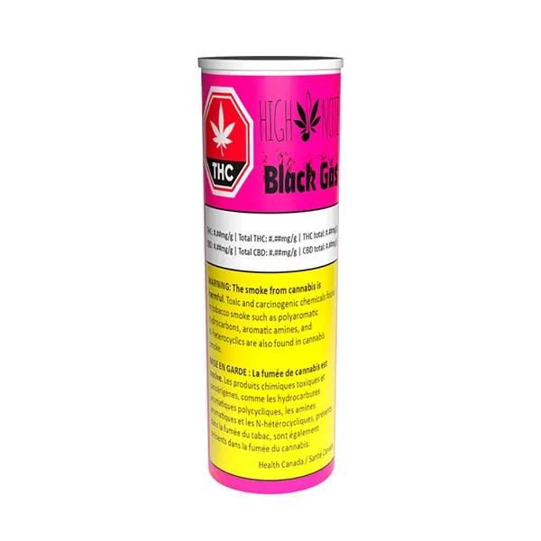 Image for Black Gas Pre-Roll Pack, cannabis all products by High Note