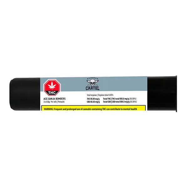 Image for Ace Ganja Bombers Pre-Roll, cannabis pre-rolls by Cannabis Cartel
