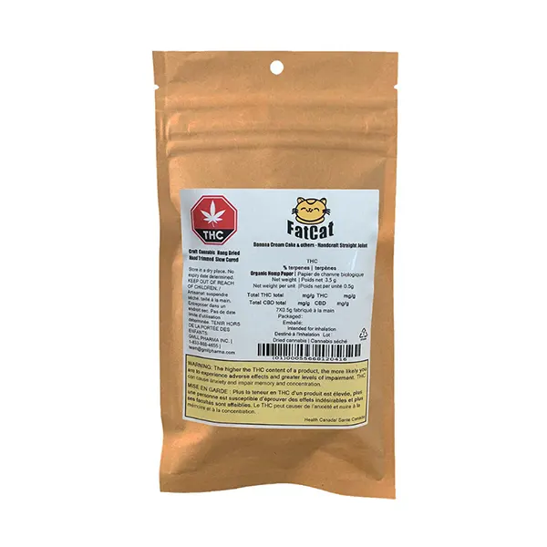 Banana Cream Cake & others - Handcraft Straight Joint (Pre-Rolls) by FatCat
